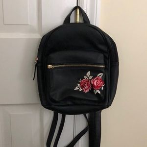 Mini Black Backpack